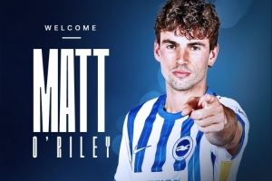 迪马济奥：尤文有意布莱顿中场奥莱利，需先卖人再正式报价求购