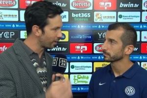 姆希塔良：没想到卡利亚里会踢5后卫 我对进球的感觉有些陌生了