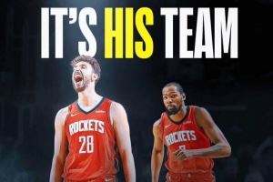 申京进化！美媒谈火箭：强如KD也只是二号武器 这支球队非常危险