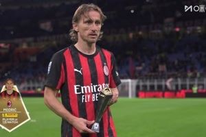 40岁打满全场1助攻3关键传球！莫德里奇当选全场最佳球员